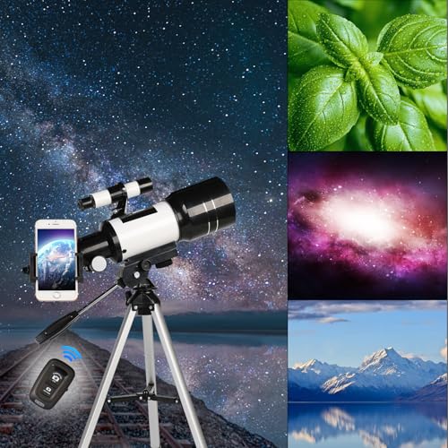 ToyerBee 70mm YC0001 Manual Focus Altazimuth Mount Portable Refractor Telescope