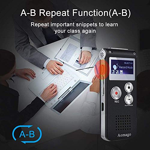 Aomago 64GB L169 USB Digital Voice Recorder