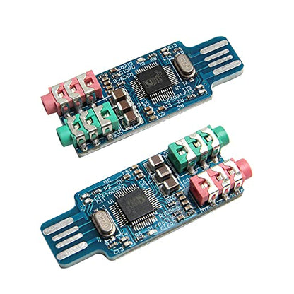 Acxico 2 Pcs CM108 USB Sound Card Module