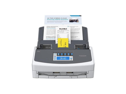 Fujitsu 18" x 18" x 16" ScanSnap iX1600 ADF Scanner 600 DPI USB CCD Card and Receipt Scanner
