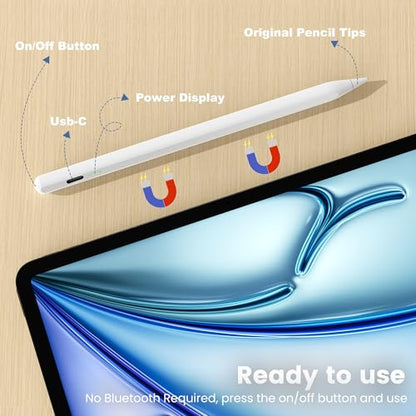 Penlike Pencil for iPad Air/Pro/Mini 11-13" WKZP010EA Lithium Polymer Stylus