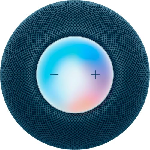 Apple HomePod mini MJ2C3LL/A Bluetooth Wi-Fi Connectivity 16 ounces Blue