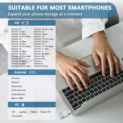 Qainerly 512GB USB 3.0 UD50 Flash Drive