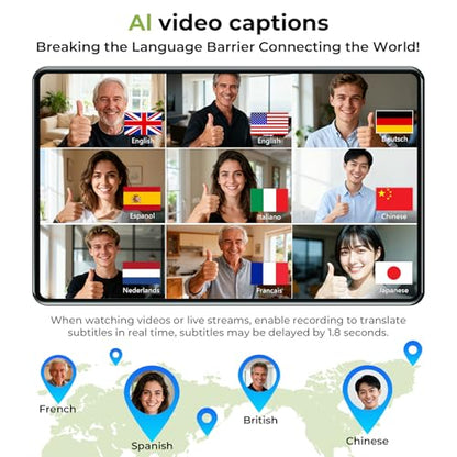 BEARTAIN NE20 Earbuds AI Translation Model NE20 Multi-Functional Language Translator