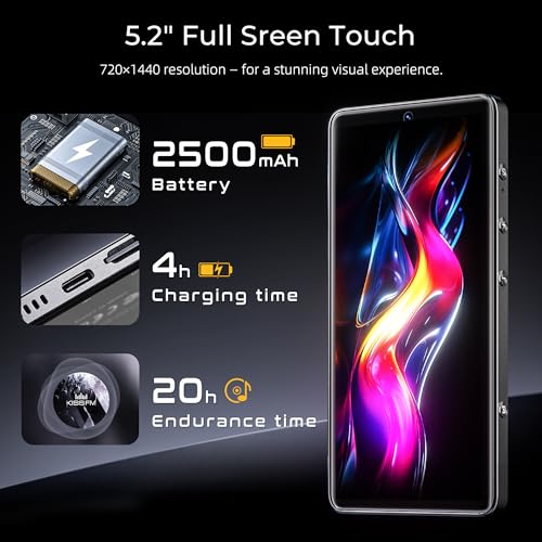 HIFI WALKER 5.2 Inch G7PRO 720x1440 LCD Dual Camera Portable Media Player