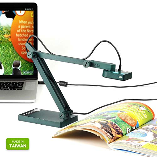 IPEVO V4K Ultra High Definition USB Document Camera 8MP 3264p 30FPS Mac, Windows, Chromebook