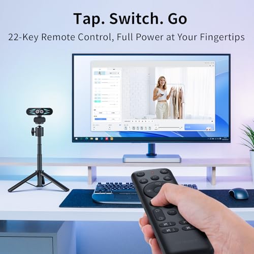 EMEET C60E 4K Webcam Model E3402 USB Connectivity