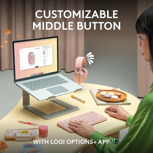 Logitech 76g M350s Bluetooth Wireless Mouse 4000DPI Optical 10m Range