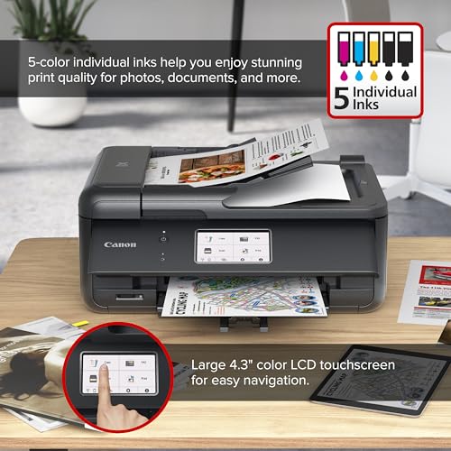 Canon 4451C032 Inkjet Printer 4800 x 1200 dpi Wireless Color All-in-One