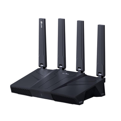 GL.iNet Tri-Band GL-BE9300 Flint 3 Wi-Fi 7 Router, 12.5 Gbps Data Transfer, 2500 Mbps LAN, 4 Antennas, 2000 Square Feet Coverage