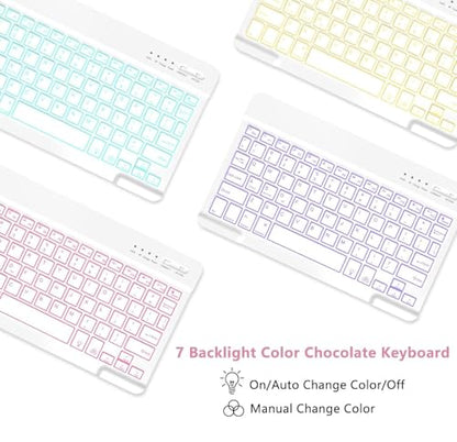 TaIYanG Backlit Keyboard Case for Samsung Galaxy Tab A11 Plus/A9 Plus Models 11 Inch Bluetooth Ergonomic Water-Resistant