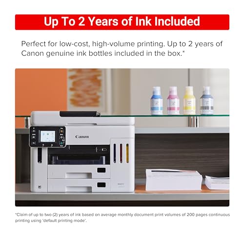 Canon MAXIFY GX7120 Inkjet Printer 4800 x 1200 dpi Color Output All-in-One