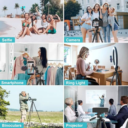 Jishane 71 Inches 831H Camera Tripod Complete Set