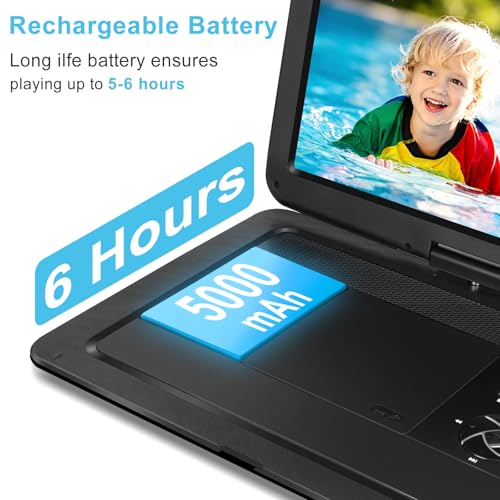 HOPYOP 17.1" 19inch 1920x1080 Portable DVD Player