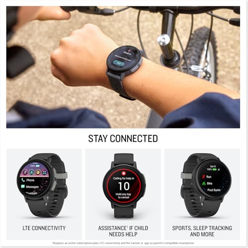 Garmin 1.2 Inch 010-03399-00 AMOLED Slate Gray Activity Tracker