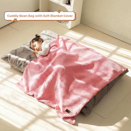 MAXYOYO 50x35 K12-PK-127-US Indoor Convertible Bean Bag Chair