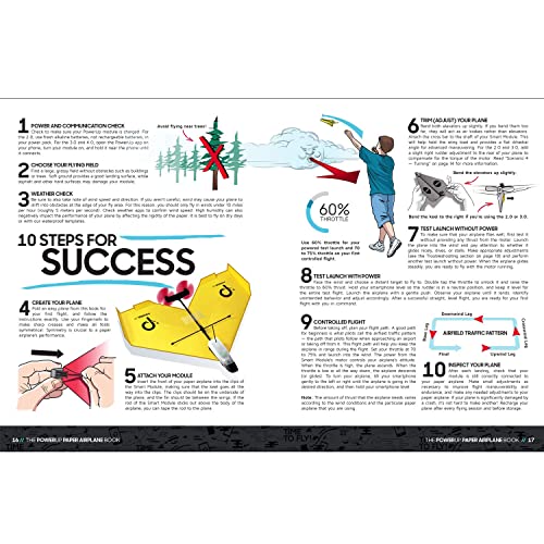 POWERUP Paper Airplane Book: Ultimate Guide for Powered Planes