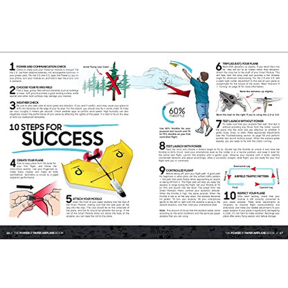 POWERUP Paper Airplane Book: Ultimate Guide for Powered Planes