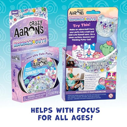 Crazy Aaron's Kawaii Cute KC020 Silicone Putty for Ages 3+ - Creative Play and Sensory Engagement