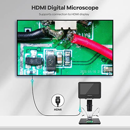 Andonstar 7 In AD246S-M 2160P Digital Microscope 2040x 240V LED Achromatic Handheld