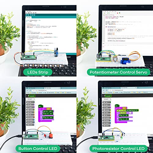 LAFVIN Pico Raspberry Pi Starter Kit - RP2040 - MicroPython - Bluetooth