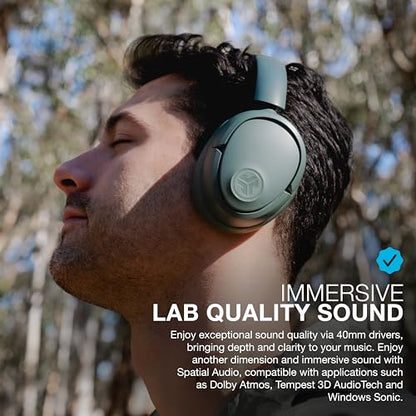 JLab JBuds Lux ANC HBJLUXANCSGE20WEB Active Noise Cancelling Over Ear Headphones