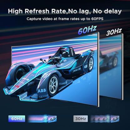 XIIXMASK USB 3.0 HDMI Capture Card Model ffdd44e2-d73d-4ee9-a63a-715a61e69624 4K60Hz 1080P 60FPS External Video Recorder