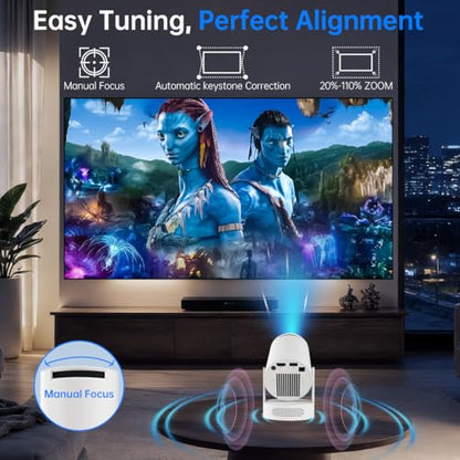 Xorytin Portable Projector HY300 ULTRA 1280 x 720 5.2 Feet LED Projector
