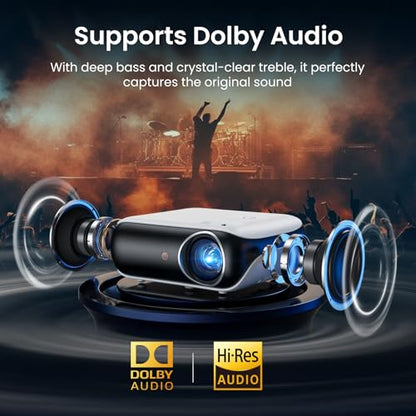 HAPPRUN 510G 1080p 60Hz LCD Smart Projector