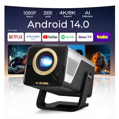 LYNCAST 8.9" X7 1920x1080 LCD Portable Projector