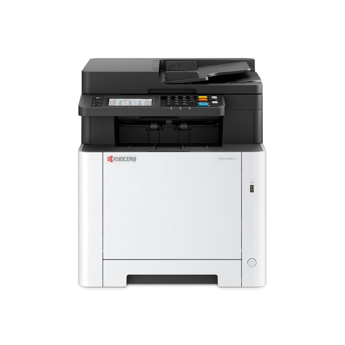 KYOCERA 16.2" D x 18" W x 16.4" H MA2600cwfx 1200 x 1200 dpi Laser Printer