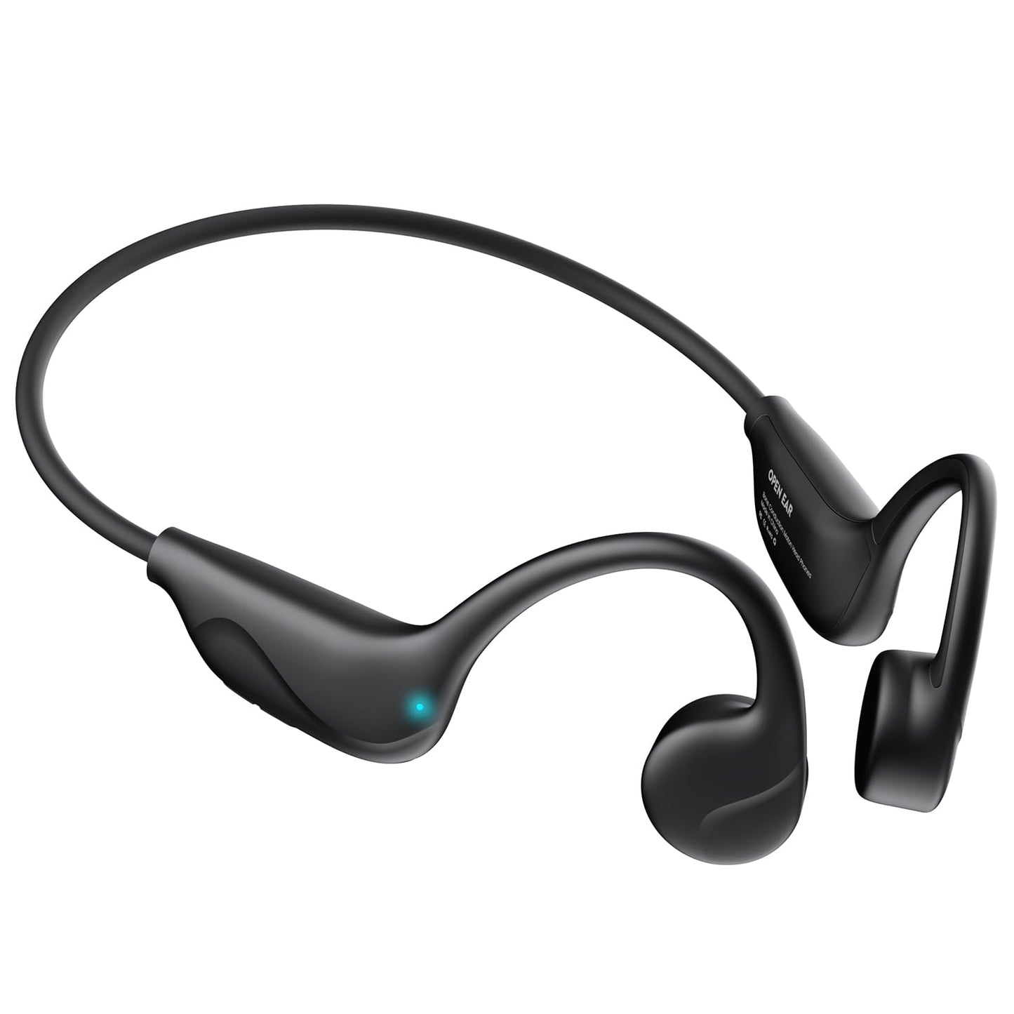 Pupabiflor Open Ear Headphones 1 Count X3 Bluetooth 6.0 Wireless Titanium