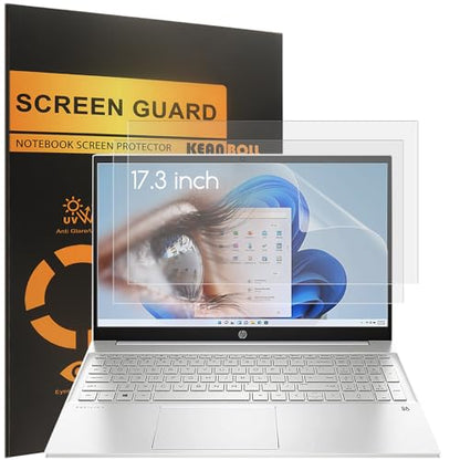 KEANBOLL 3-Pack 17.3" Screen Protector Matte Anti-Glare Water-Resistant Anti-Fingerprint