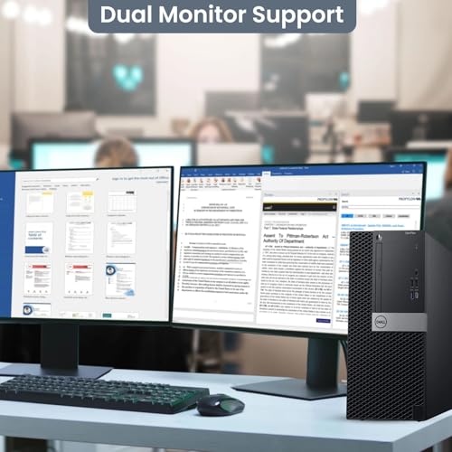 Dell OptiPlex Tower Computer Core i7-7700 16GB DDR4 SSD 512GB Windows 11 Pro