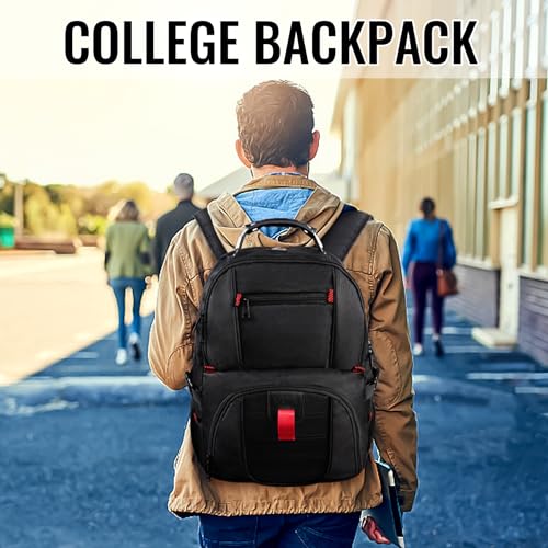 YOREPEK 17 Inch Laptop Backpack B071ZYHCM6 TSA Compliant Soft Shell Adult Travel Backpack
