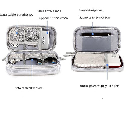 FANBODTA 7.48"L x 4.33"W x 1.38"H 22-3 Double Layer Waterproof Organizer