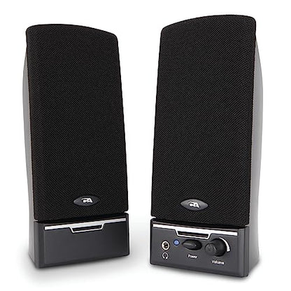 Cyber Acoustics 2.0 CA-2014 4W Speaker System Plastic Dual Speaker Design