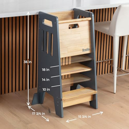 Ocodile 17.7x15.7x36 OC61 Adjustable Toddler Standing Tower