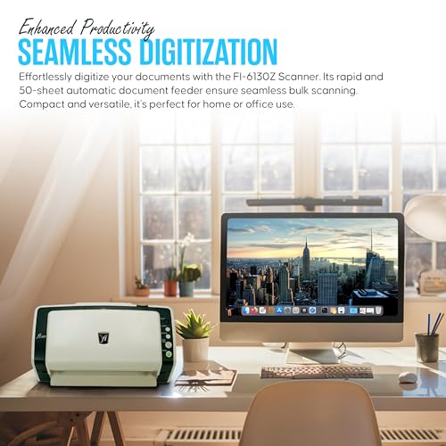 Koncept Document Scanner FI-6130Z 600 dpi CIS USB