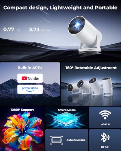 ClokoWe Mini Projector 1 3840 x 2160