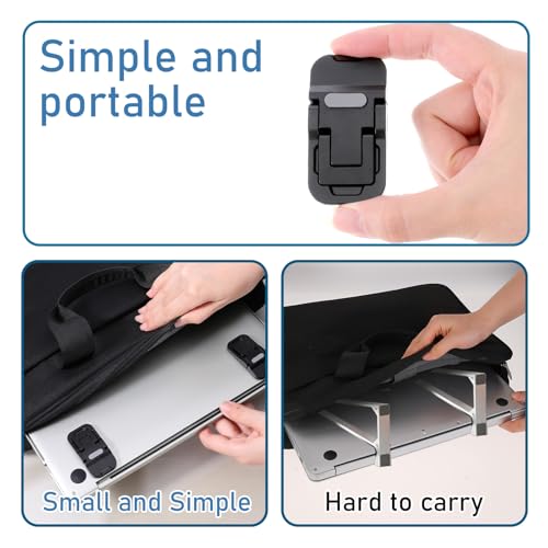 Bewudy 2 Pcs 588668_2_JzCx0NJdb Adjustable Keyboard Stand for Most Keyboards Tripod Tabletop Black