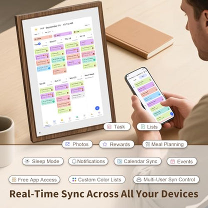 Canupdog 10.1 Inch MW002 1080p Touchscreen Digital Calendar