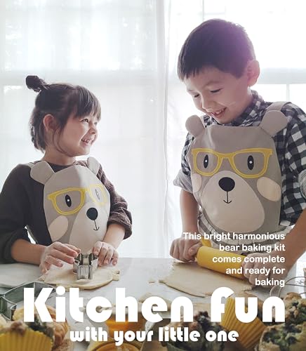 Baker Buddy Child-Size BB-TEDDY-BKT Cooking Set with Accessories