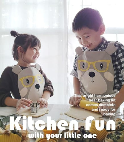 Baker Buddy Child-Size BB-TEDDY-BKT Cooking Set with Accessories