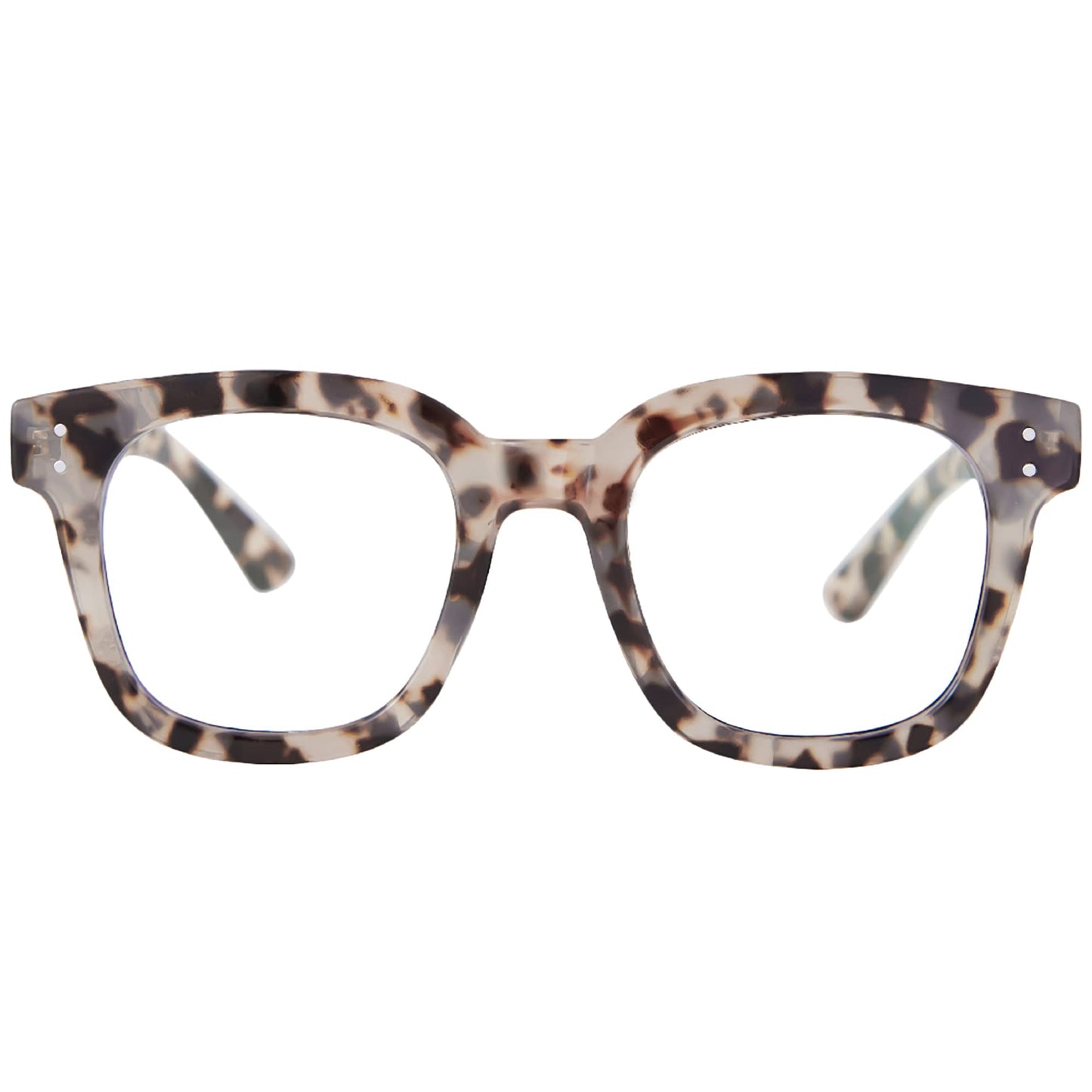Madison Avenue Medium UKAU-0003-GY Rectangular Full Rim Blue Light Blocking Glasses