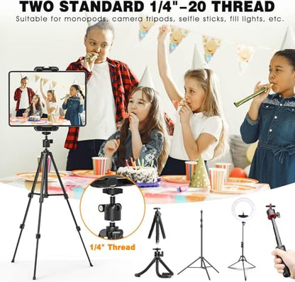 Cenawin Tablet Tripod Adapter d7dc26dd-d5bb-4d92-b490-eb198b806420 Adjustable Holder for 4.7-12.9 Inch Tablets