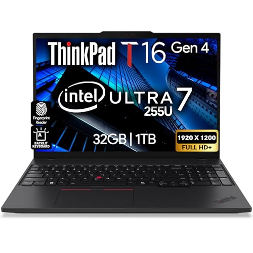 Lenovo ThinkPad T16 Gen 4 16" 1920 x 1200 FHD LED Laptop