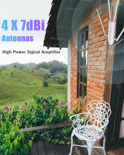 WAVLINK 18.12" WL-WN573HX1 AC1200 Dual-Band Wireless Range Extender