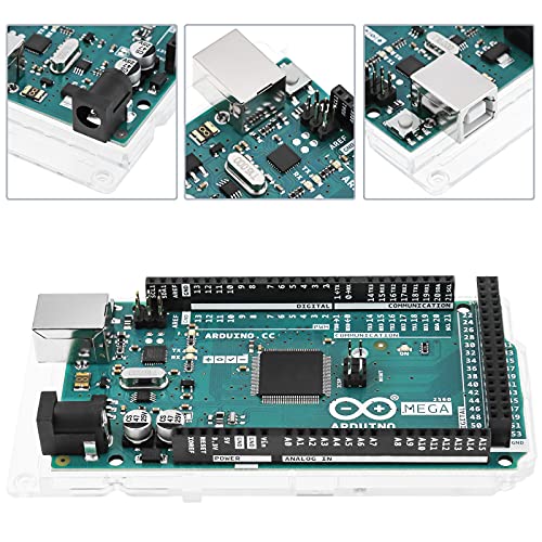 Arduino Mega 2560 [A000067] 4.61x2.36x0.98 inches 1.27 ounces Microcontroller Development Board