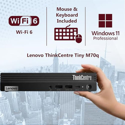 Lenovo Mini PC M70q Intel Core i5-14400T 16GB DDR5 RAM 512GB SSD Windows 11 Pro